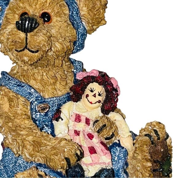 10/25🦋 Boyd's Bears & Friends The Bearstone Collection Sally Quignapple w/ Annie - Picture 11 of 12